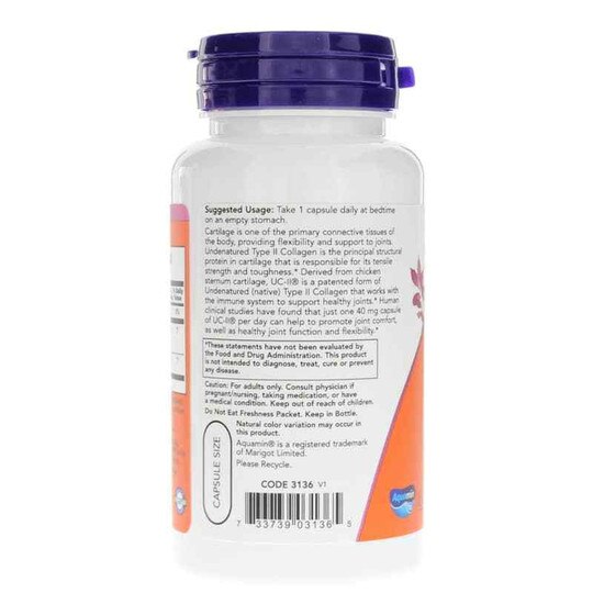 UC-II for Joint Health, NOW